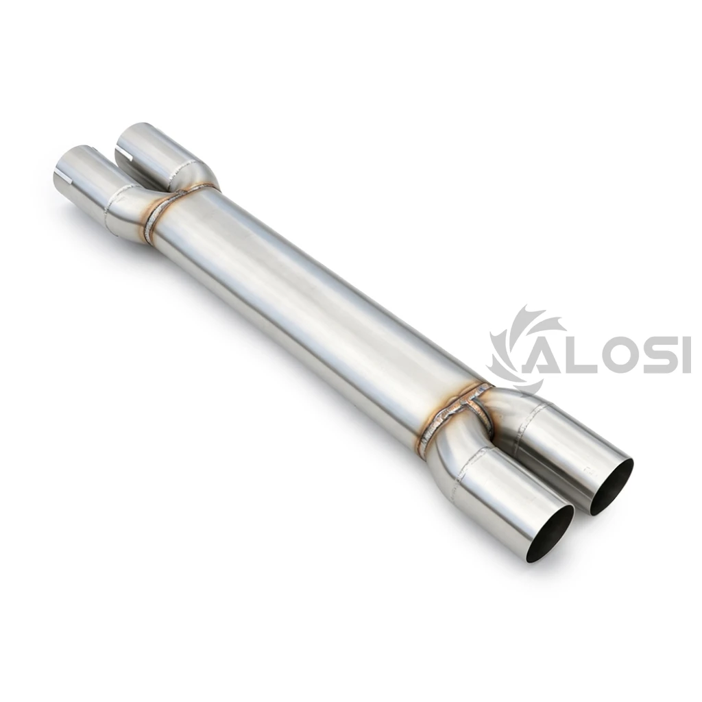 4-inch exhaust midsectionfor Maserati Gran Turismo/GT 4.7  4.2  2008-2023 Stainless steel exhaust middle section, high-performan