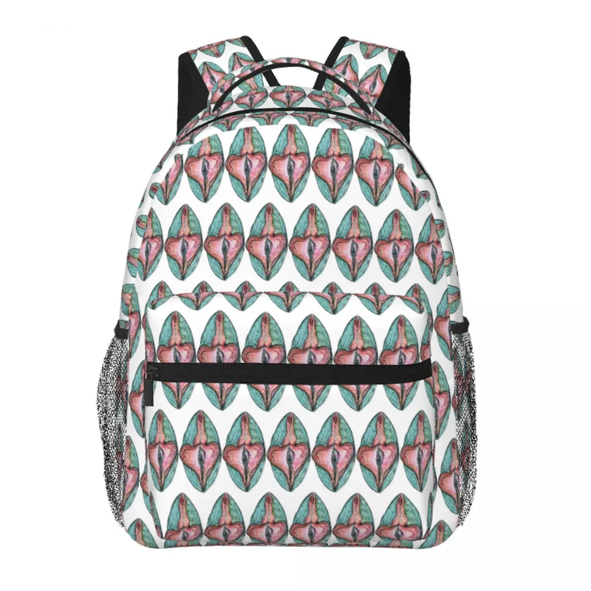 

VULVA 2020 Watercolor Backpack Student Boys Girls BookBag Children School Bag Laptop Shoulder Bags for Men Women