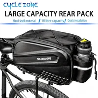 Bolsa para maletero de asiento trasero de bicicleta, bolsas impermeables para transporte de asiento trasero de bicicleta, gran capacidad, múltiples bolsillos, accesorios para ciclismo