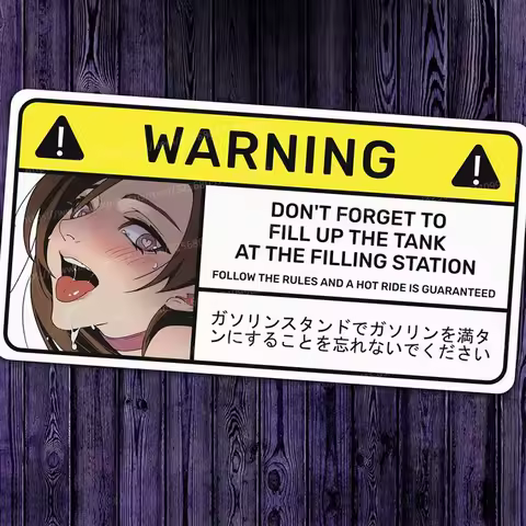 Наклейка JDM на авто машину-Funny Car Stickers Car Glass Decorative Decal For Car Accessories SH36