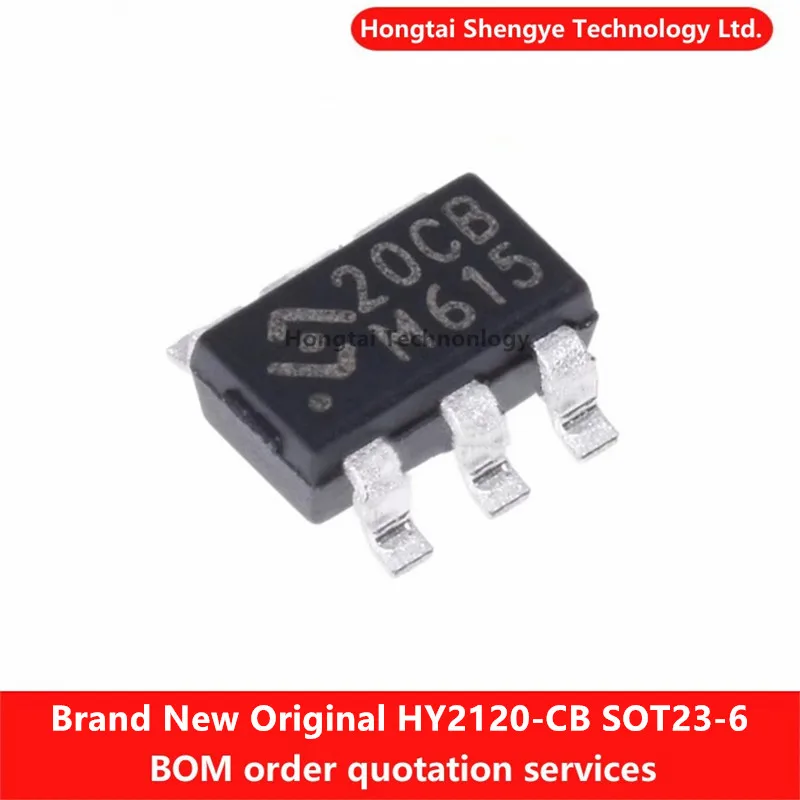 New original HY2120-CB dual-cell lithium battery protection chip with discharge overcurrent detection voltage