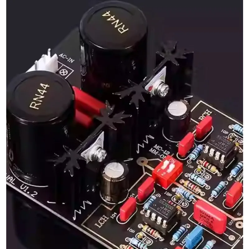 

Готовая плата Hi-Fi фоноусилителя для MM/MC-картриджей для виниловых проигрывателей, новая