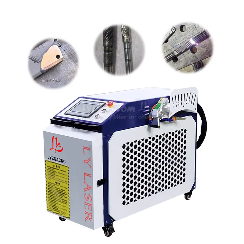 آلة التنظيف بالليزر النبضية المحمولة BWT 100 واط 200 واط 300 واط آلات تنظيف المواد إصابة الفولاذ المقاوم للصدأ المواد الكاشطة المعدنية