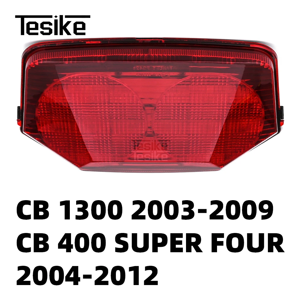 For Honda CB400 SF 2004-2012 CB1300 2003-2009 Taillight Rear Tail Light Brake light Turn Signals Integrated LED Stop Lamp