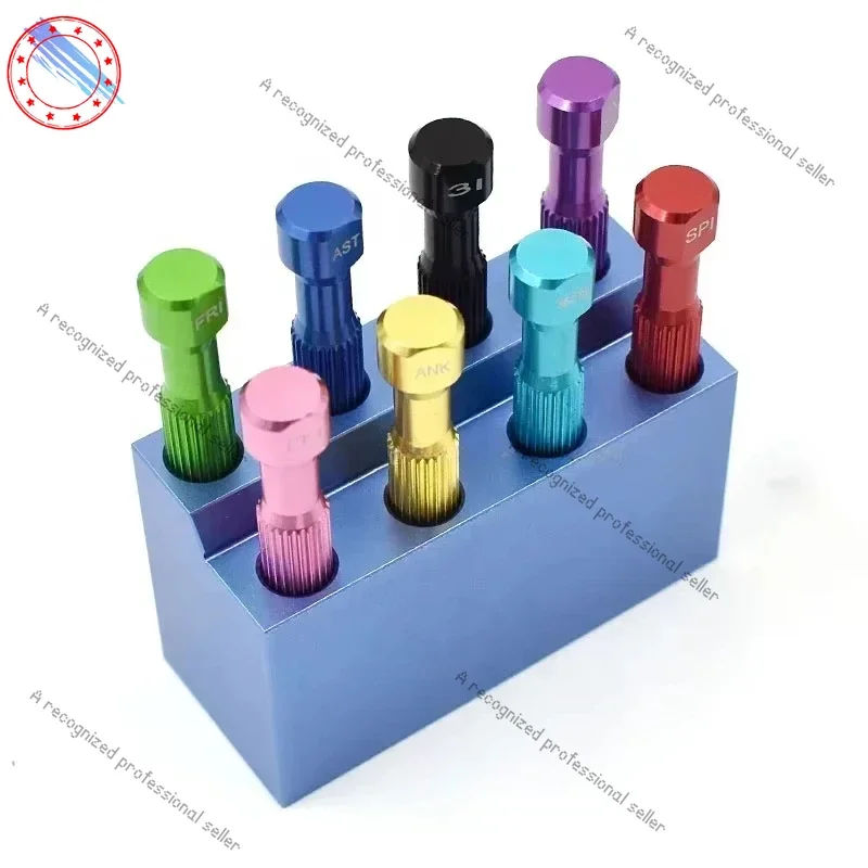 

P Hotsale Tools Stainless Steel Implants Screw Driver Kit Drill +Steel Stand Box