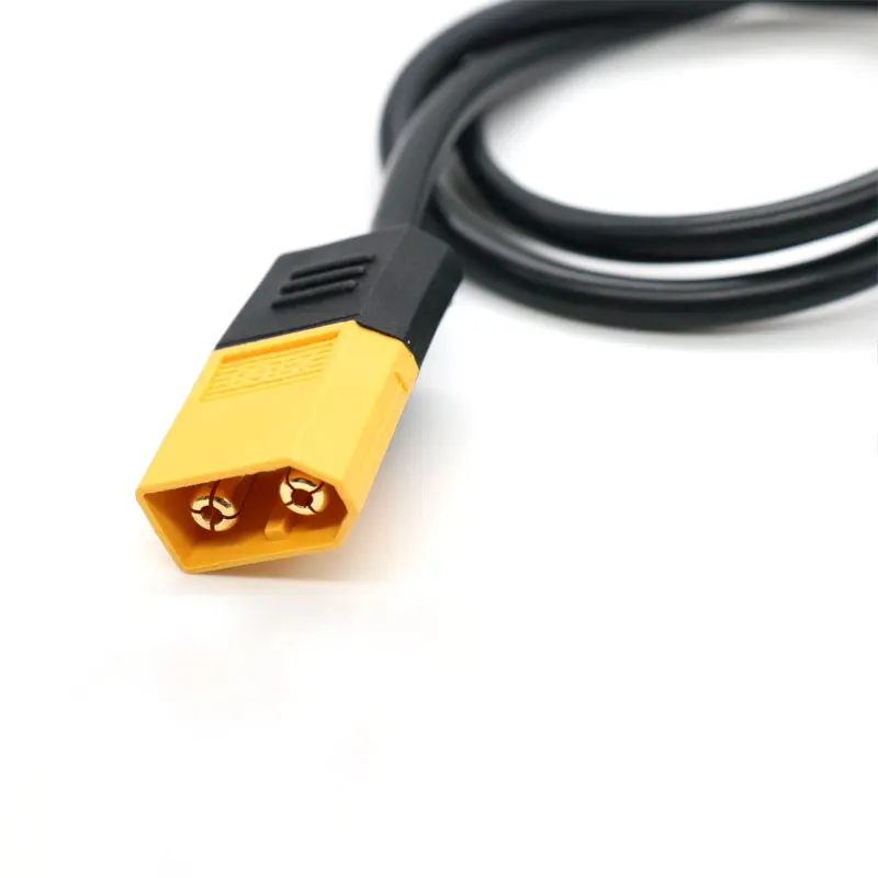 Adapter XT60 męski na męski DC5525 DC5521 DC5.5x2.5mm do lutownicy TS101 TS100 Pine64, monitora FPV, przewodu zasilającego do drona