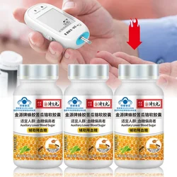 3 Bottles Diabetes Capsules Propolis Bitter Melon Extract Blood Sugar Diabetic Blood Glucose Hyperglycemia Support Supplement