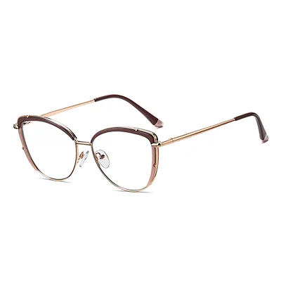 Ralferty 2025 Luxury Eyeglasses Women Cat Eye Anti Blue Ray  display picture 3