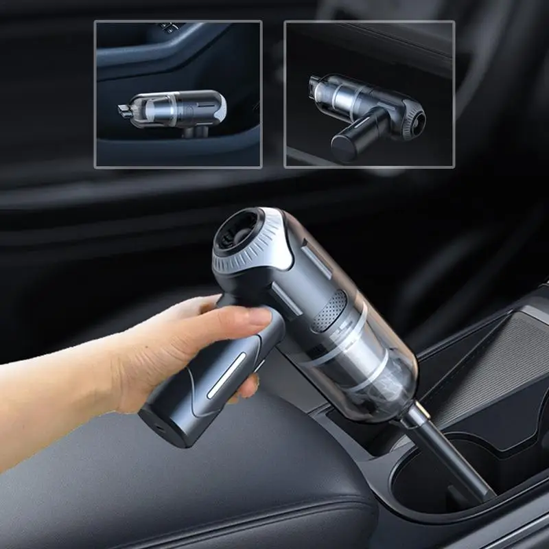 Portable Car Vacuum Rechargeable Automobile Vacuum Handheld Car Vacuum Cleaner Portable Cordless Vacuum Cleaner For Car Home