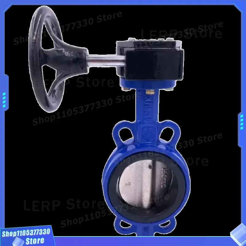 Pneumatic Butterfly Valve Manual Handwheel Two Speed Gear Head Spare Switch Accessories for Industrial Automation Control