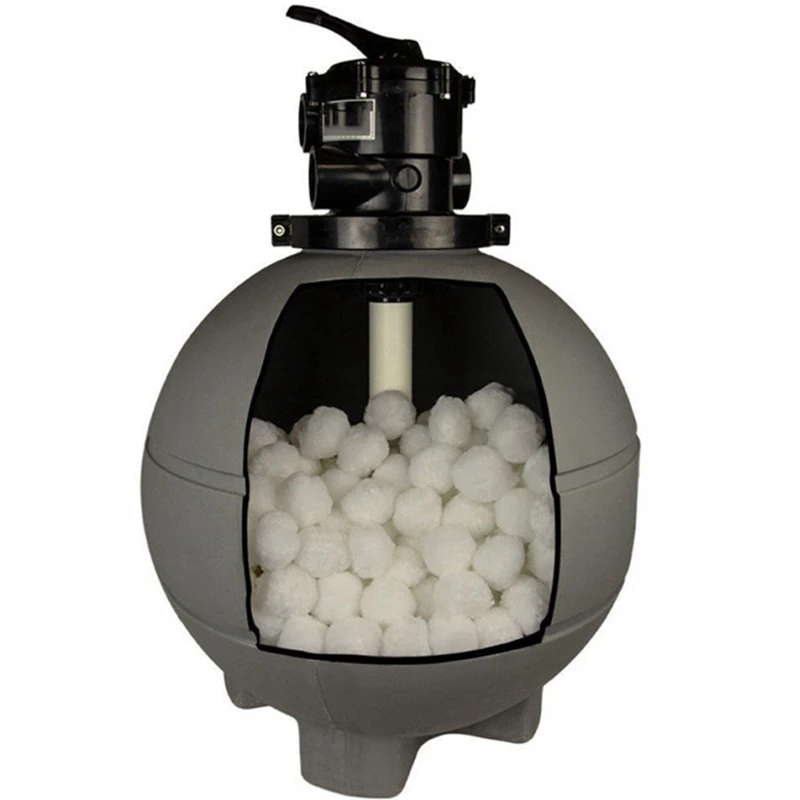 Pool Filter Balls, Pool Filter Sand Substitutes, Environmentally Friendly Filter Media Balls, Fiber Ball Filter Media