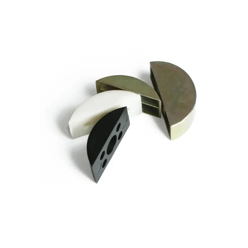 Half Moon Nut Connector for 90 Degree Furniture Fixing and Panel Reinforcement in DIY Assembly Projects M8
