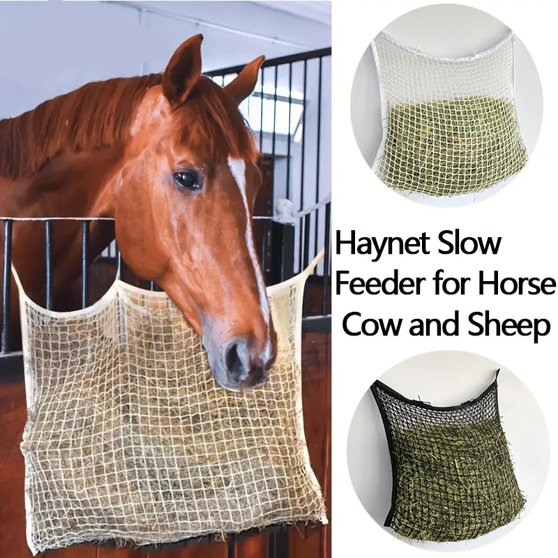 

Horse Hay Bag, Portable Horse Hay Net, Hanging Hay Feeder Net