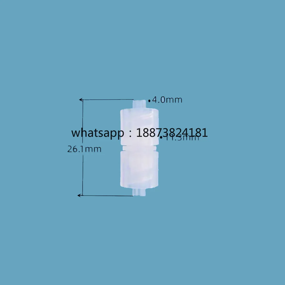 Dual Male Luer Lock Plastic Connector fast shipping