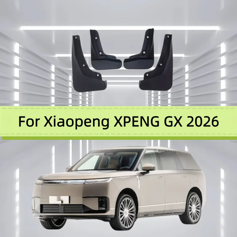 Car Mud Flaps Fender For Xiaopeng XPENG GX 2026+ Front And Rear Wheels Mudflaps Splash Guard Protection Accessories