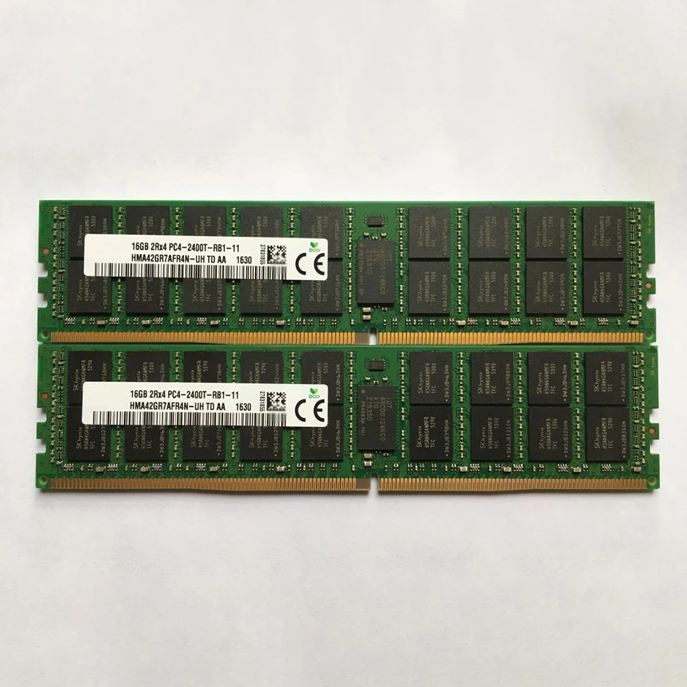 1PCS Server Memory R430 R730 R630 R930 16GB PC4-2400T DDR4 RDIMM RAM