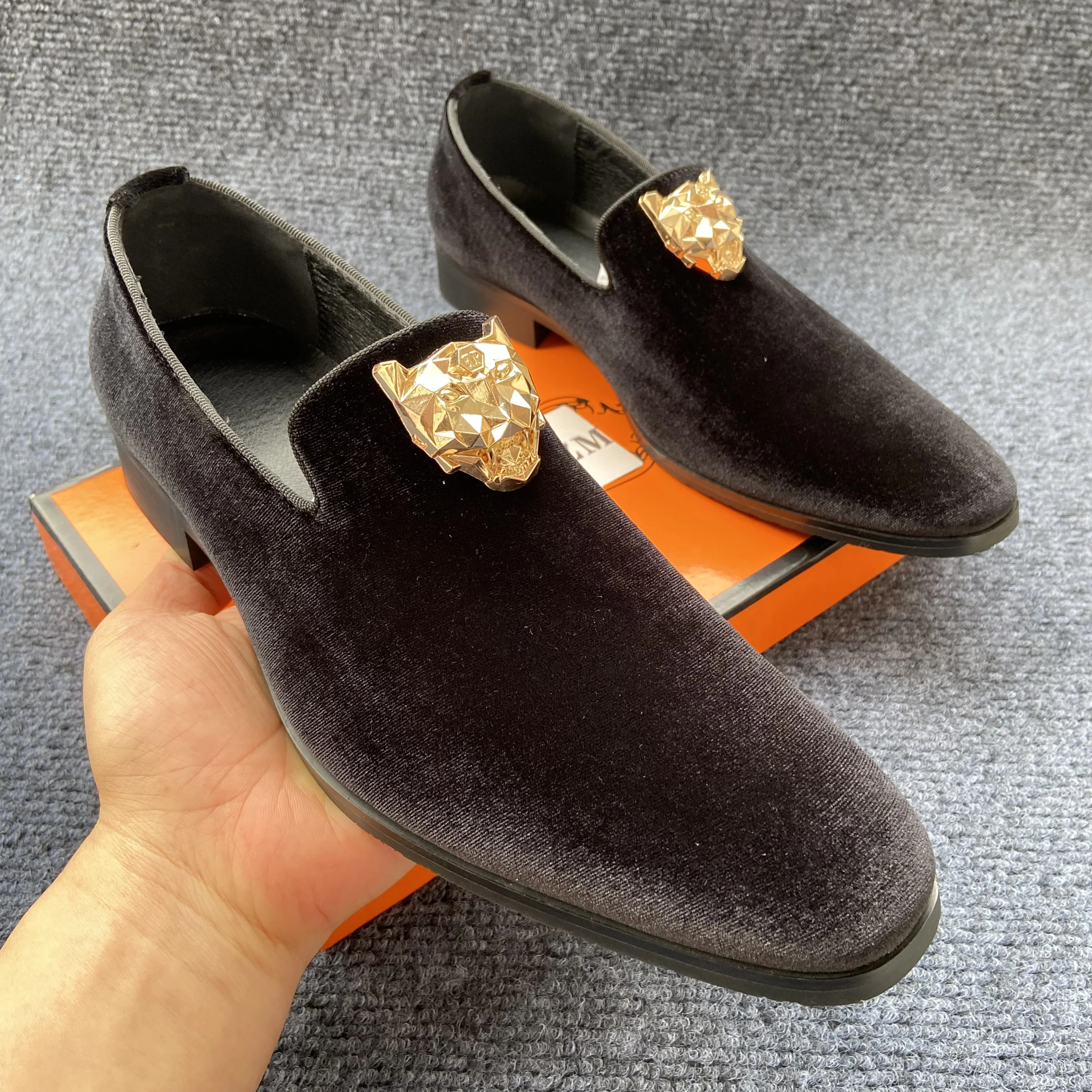 

Men Loafers Designerr Brand Original Shoes Men Classic Business For Male Luxury Driving Shoes Slip-On Men Dress Shoes Tuxedo