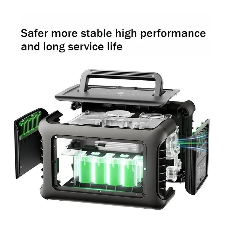 LiFePO4 600W 299WH High-Power Power Bank Car  Supply Energy Storage Supply Portable  Station