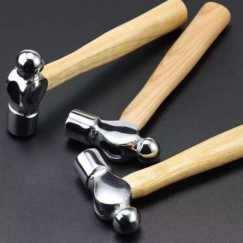 

Multi Functional Mini Home Hammer for Knocking Walnuts and Other Round Headed Convenient Portable Wooden Handle Hammer Tool