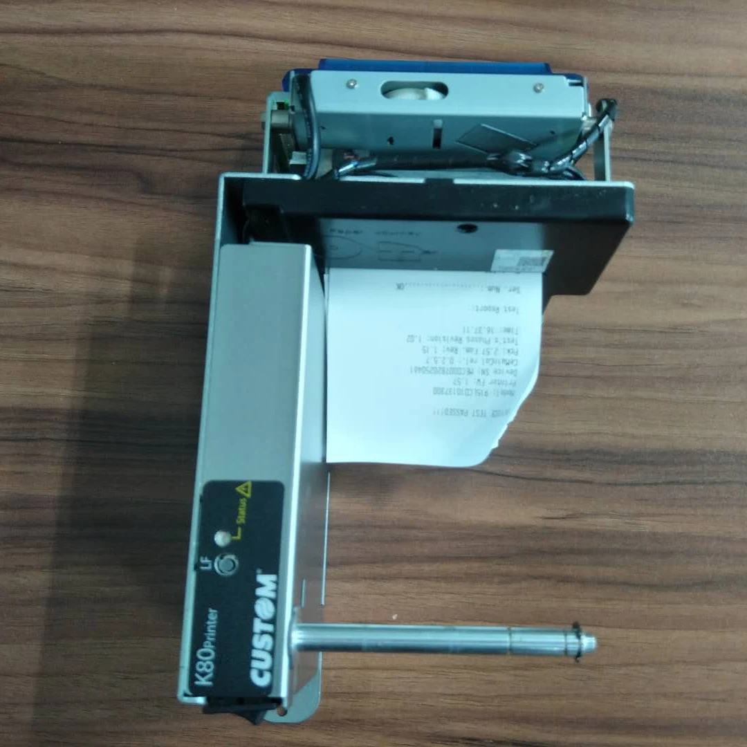 الأصلي 3 بوصة 80 مللي متر كشك وحدة طابعة مخصصة K80 كشك طابعة مخصصة K80 وقوف السيارات الدفع ATM محطة مترو الانفاق المصرفية