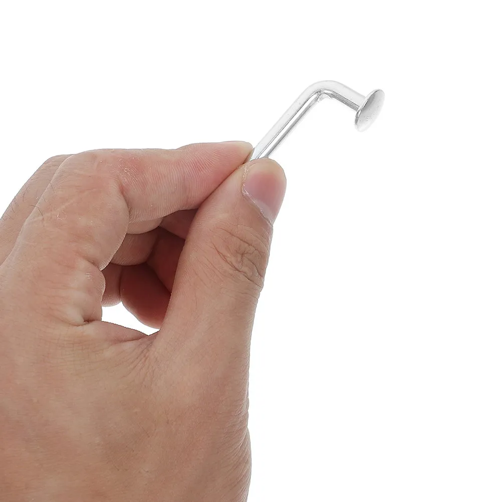 100Pcs Galvanized L-Shaped Safety Pins Pallet Rack Lock Pins Heavy Duty Warehouse Racking Accessories Safety Rack
