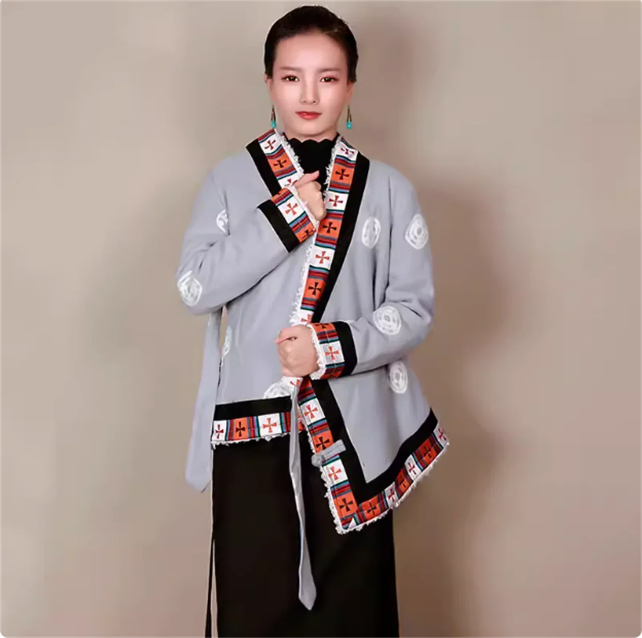 

Winter cashmere Tibetan women's clothing