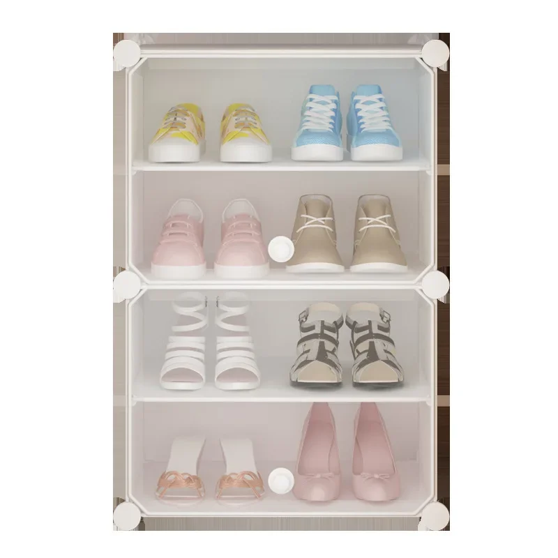 Creative Variety Magic Chip Simple Shoe Cabinet Multi-color Adjustable Shoe Rack Custom assembly storage cabinet shoe storage ra