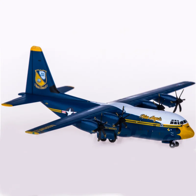 Geminijets 1:400 GMUSM103 USMC United States Marine Corps Lockheed C-130J Hercules Blue Angels 170000 Aircraft Model