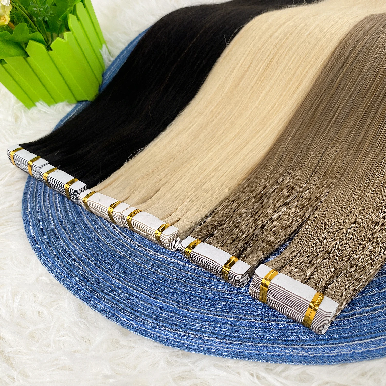 Extension per capelli con nast - Invisible Tape In Extensions Real Hair recensione e prezzo