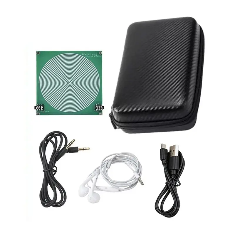 B03B-Sine Wave Generator 0.1-99999Hz Adjustable Frequency Schumann Resonance Generator With Antenna Plate Healing Device