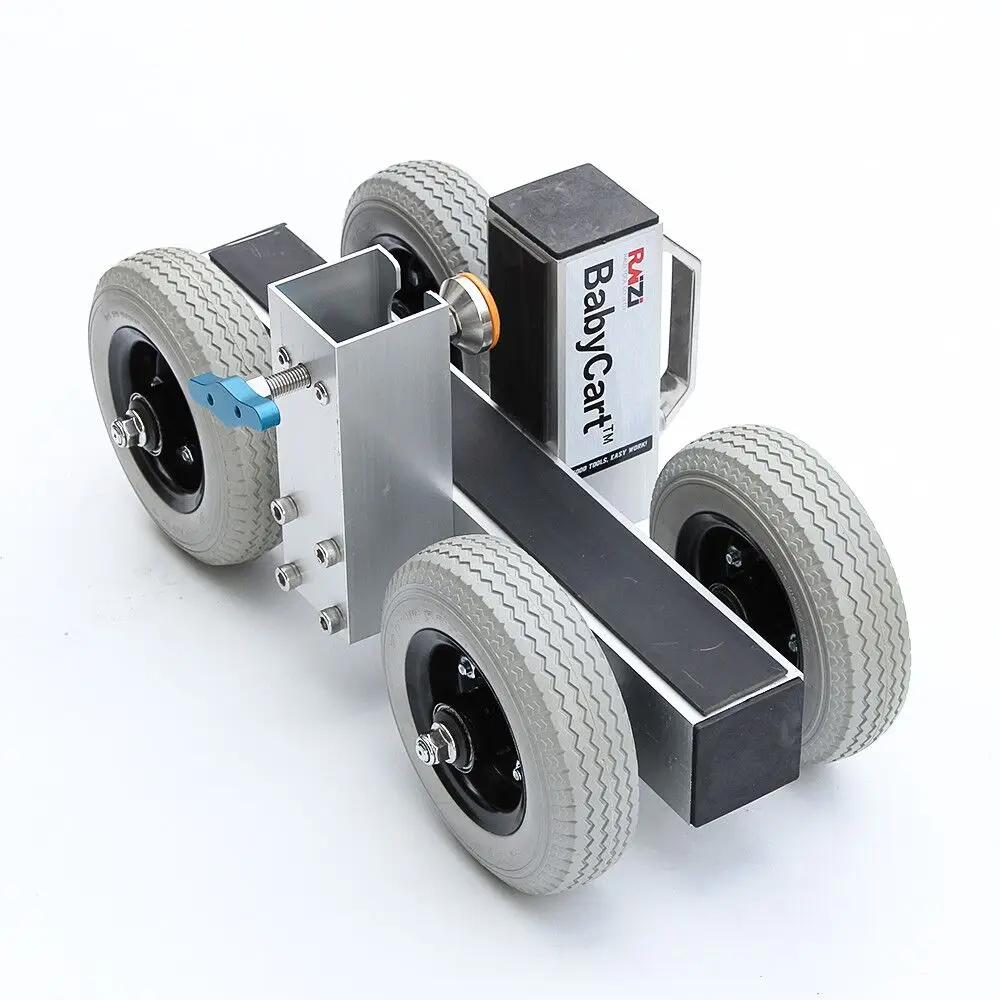 Granite Marble Glass Tile Slab Trolley Transport Cart Countertop Dolly Carry Tool 200kg 73mm Clamp 8in Shock Absorbing Wheels
