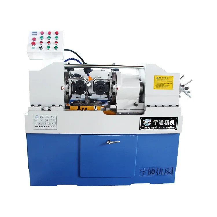 Thread rolling machine for nails nut bolt making machine