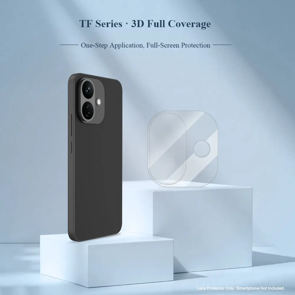 For Xiaomi Redmi Note 17 Pro 5G LeReach TF 2 pcs 3D Full Coverage Tempered Glass + Acrylic Camera Screen Protector