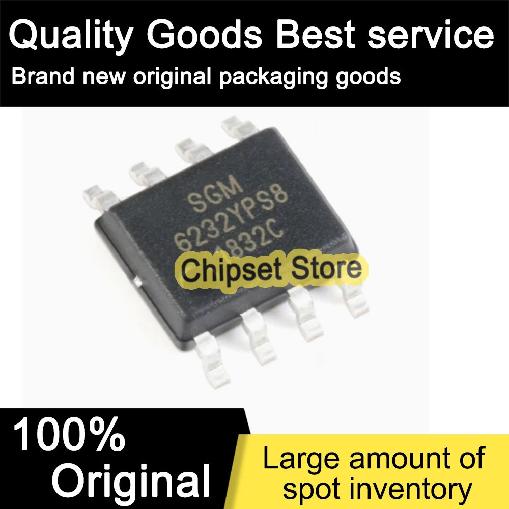 

10pcs/lot SGM6232YPS8G/TR SGM6232YPS8G SOP 100% Brand new