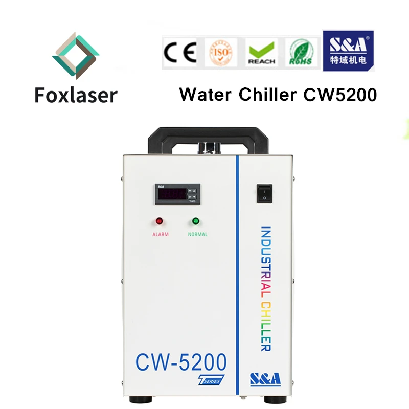 Water Chiller S&A CW3000 CW5000 CW5200 Cooler 110v 220v For Laser Machine Laser Industry