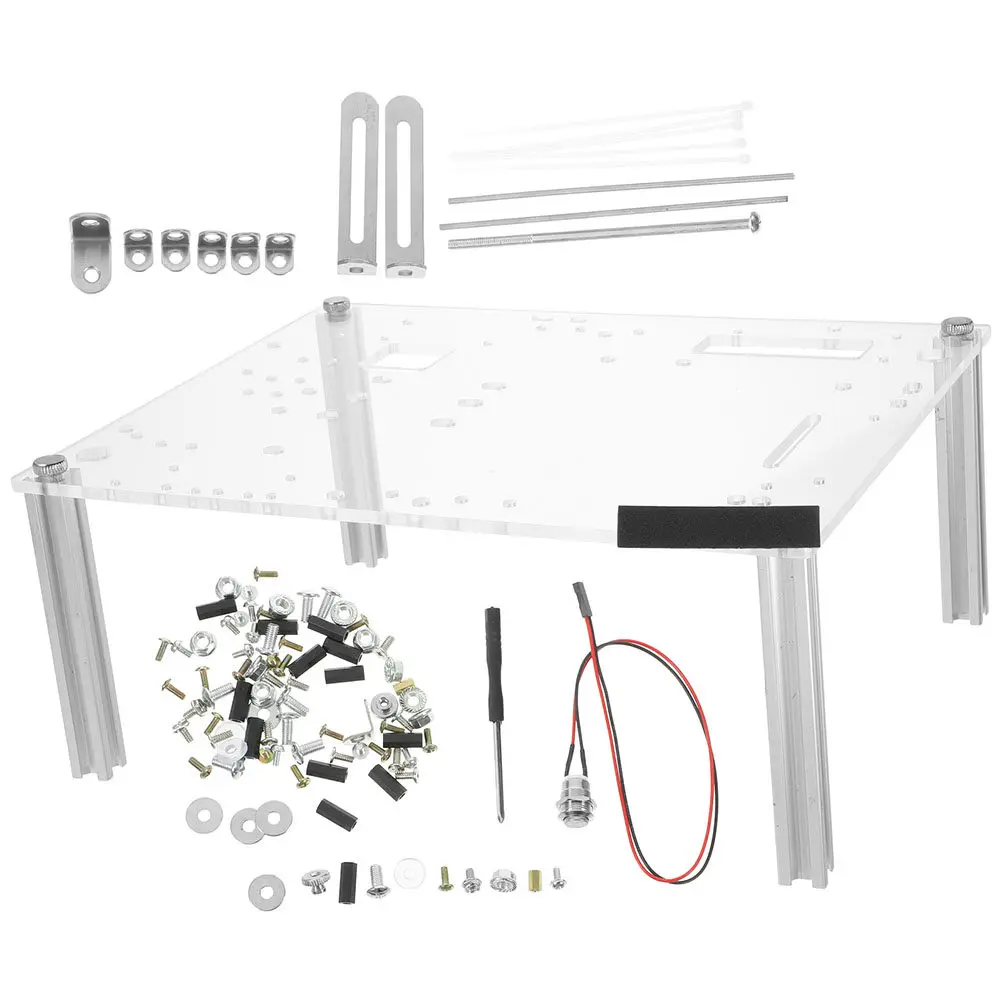 1Set Open Frame Computer Case Motherboard Bracket Open Bracket Bench Case for Pc Testing DIY Bare Frame