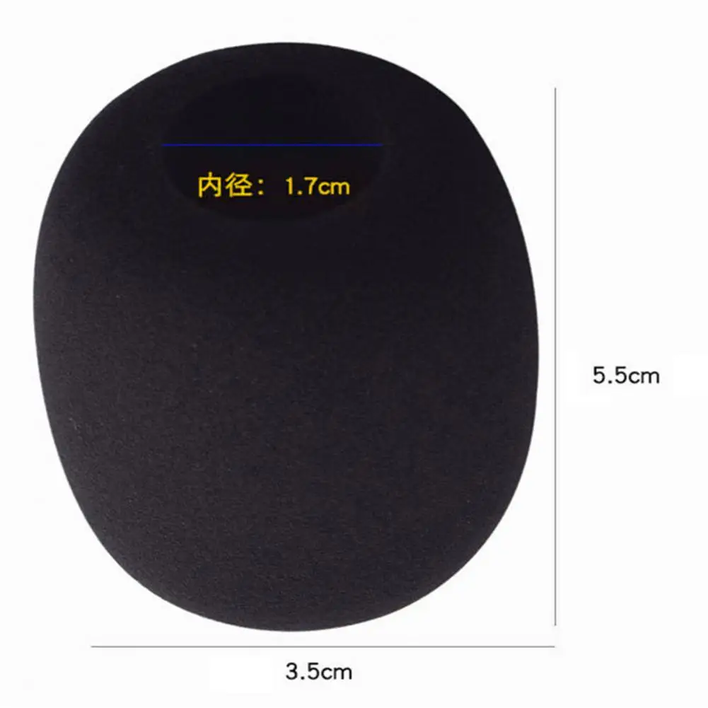 Multifunction Noise Reduction Microphone Cover Audio Equipment Sponge Cover Dustproof Soft Sponge Cover