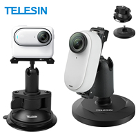 TELESIN Magnetic Suction Bracket Base Action Camera Holder For Insta360 G03 For Insta 360 Go3 Go 3 Accessories