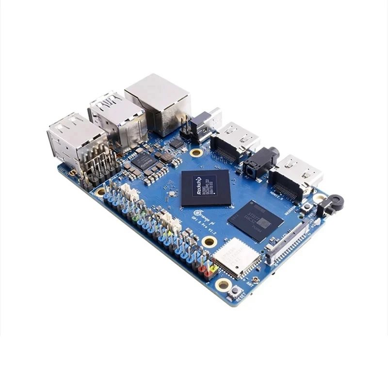 Smart-For Orange Pi 5 Pro RK3588S 16GB RAM DDR5 Gigabit Ethernet Wifi+BT SBC Single Board Computer Mini PC Development Board