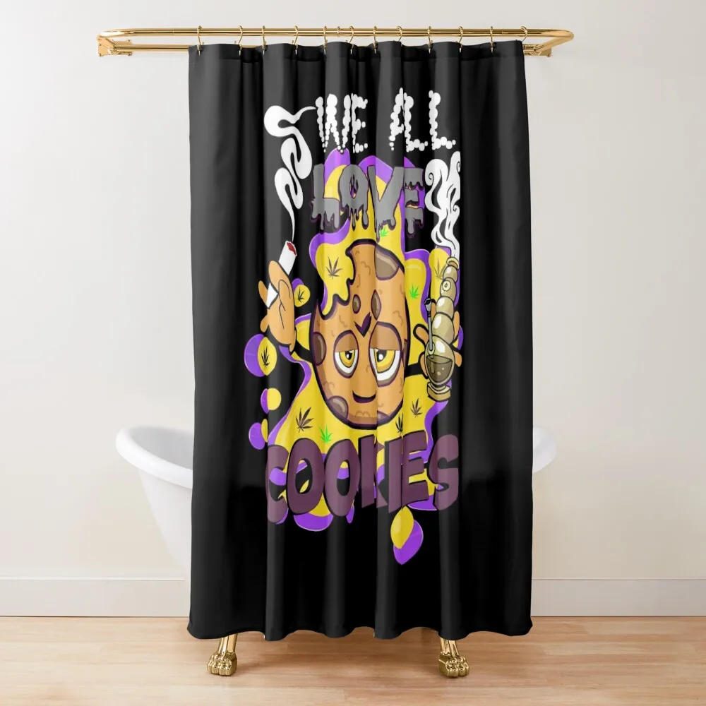 

Cookies Love Thc Canna Cookie Project Shower Curtain Shower Waterproof Bathroom And Shower Products Curtain