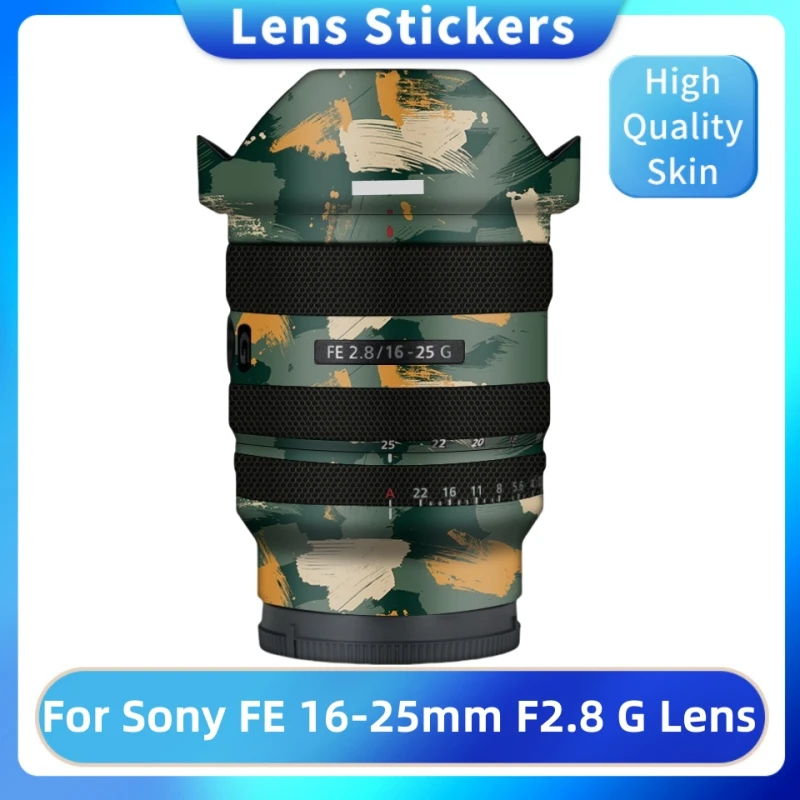 

Индивидуальная наклейка для Sony FE 16-25 мм F2.8 G Наклейка Виниловая пленка для объектива защитное покрытие SEL1625G 16-25 2,8 F/2,8 2,8G