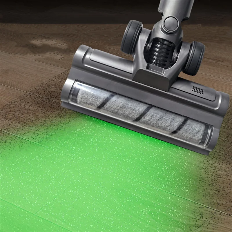 

YOST-Cleaner Head Soft Roller Brush For Dyson V10 Slim V12 Slim Vacuum Attachment With Dust LED Lights Replacement Parts