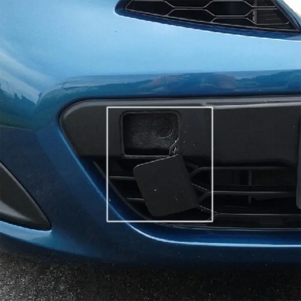 Front Bumper Tow Hook Cover Compatible With For Nissan Micra K14 2014 2015 2016 OEM Part Number 622A0 3HN0H ABS Plastic