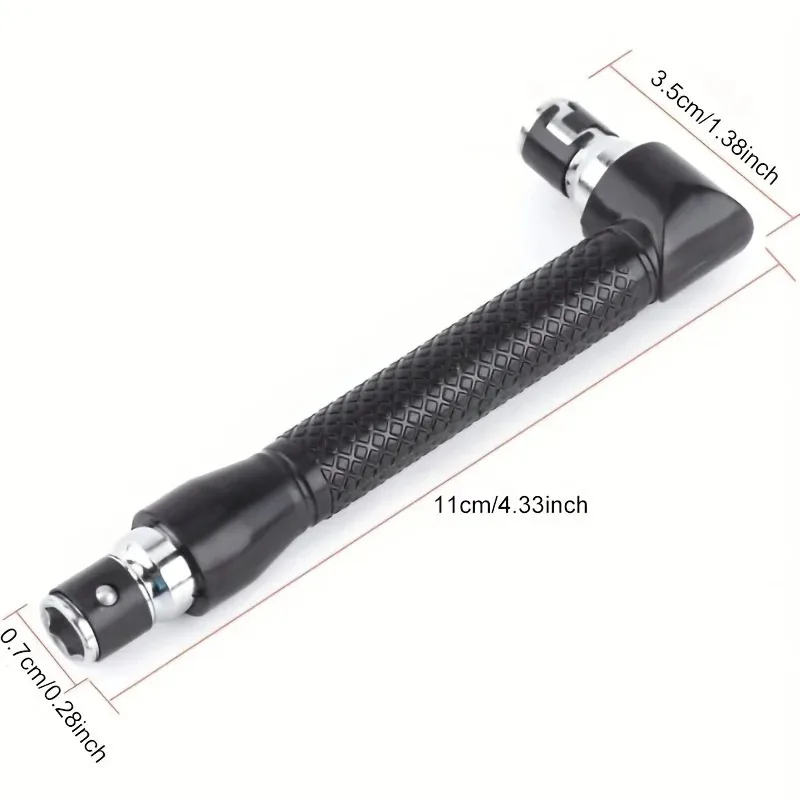 1 قطعة L على شكل مفتاح بانة صغير مجموعة 1/4 بوصة 6 35 مللي متر عرافة بت مفتاح للمساحات الضيقة مجموعة أدوات إصلاح المحرك الصغيرة