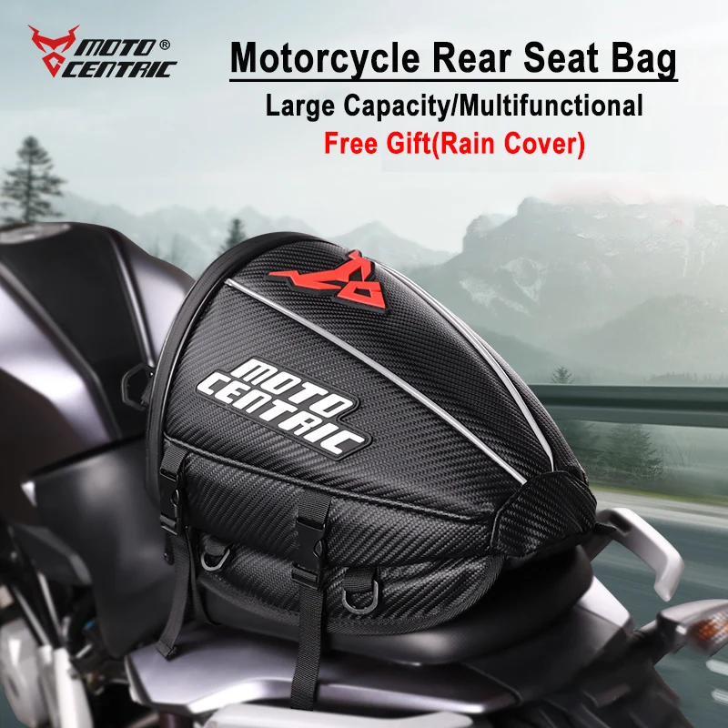 

Сумка на заднее сиденье мотоцикла с узором из углеродного волокна, сумка на заднее сиденье для мотокросса, противоскользящая сумка на хвост мотоцикла, водонепроницаемый аксессуар для велосипеда