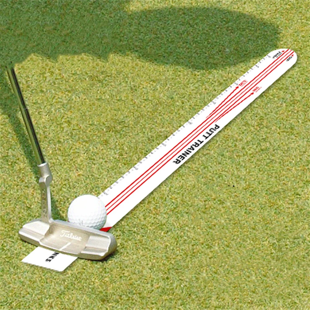 

Golf Putter Detector, Plastic Putting Ruler, Putter Trajectory Guide, Beginner Practice, Straight Training, 3 Auxiliary Lines