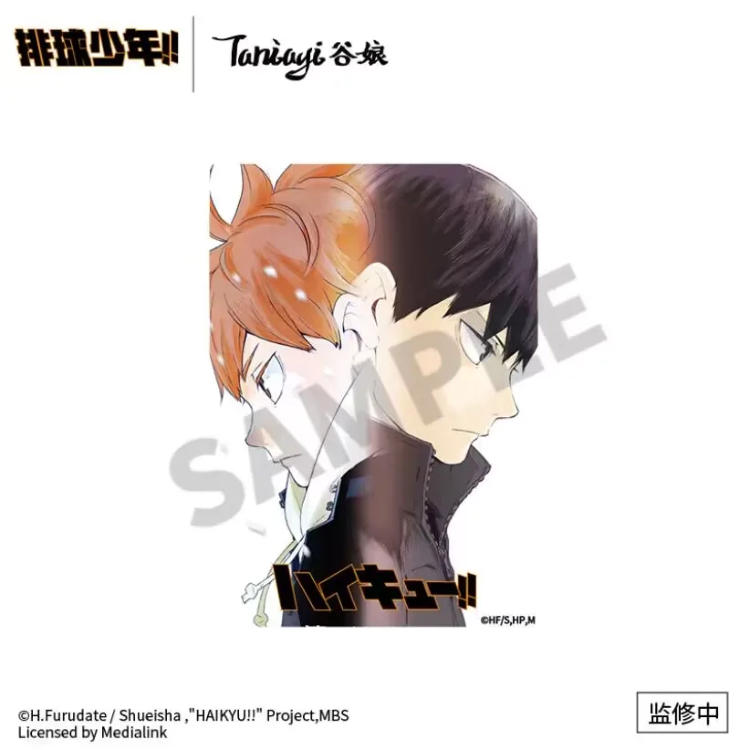 

Anime Haikyuu!! Shoyo Hinata Tobio Kageyama Cosplay Poster Series Tinplate Badge Ambitus Gift