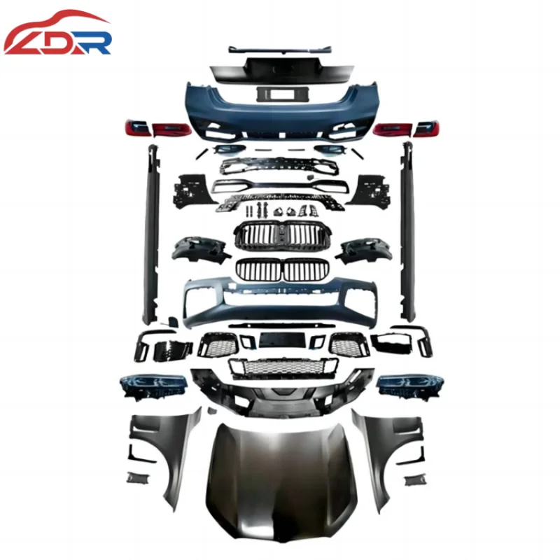 Body kit for BMW 7 series G11/G12 17-20 modified to G11/G12 LCI 2023year m760 bodykit accessories front and rear bumper