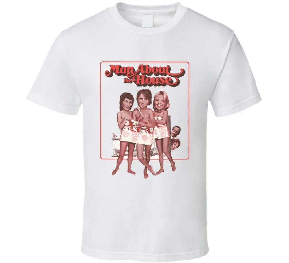 T-shirt pour Fan de la série télévisée britannique Sitcom, homme sur la maison des années 70