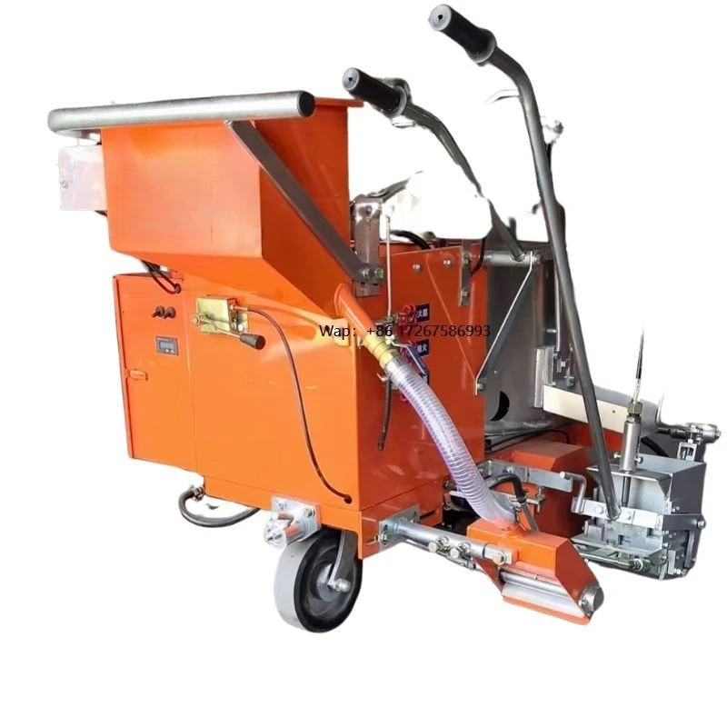 Thermoplastic Automatic Flat/Convex Applicator-Battery-Powered Engine-Driven Traffic Line Road Marking Machine
